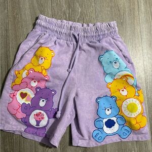 Bershka  Multicolor Bear Print Shorts